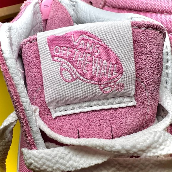Pink Little Kids Van's SK8-Hi 11.5 *NEW* - Picture 8 of 9